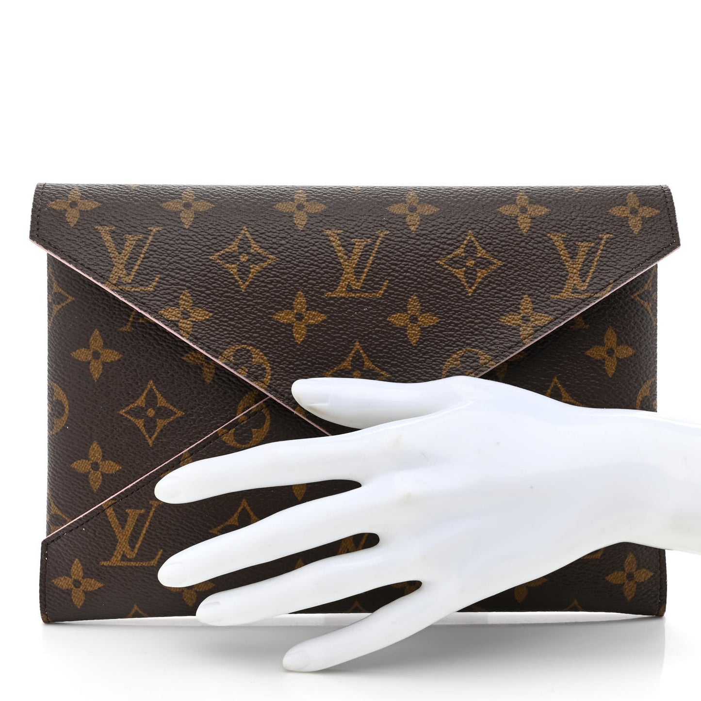 Monogram Large Kirigami Pochette Insert Rose Ballerine