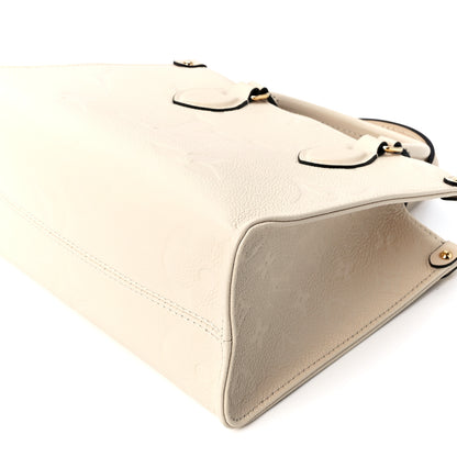 Louis Vuitton Empreinte Monogram Giant Onthego PM Cream Beige 10 of 11