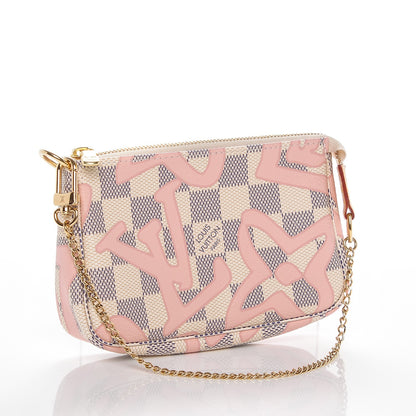 Louis Vuitton Damier Azur Tahitienne Mini Pochette Accessories 3 of 6