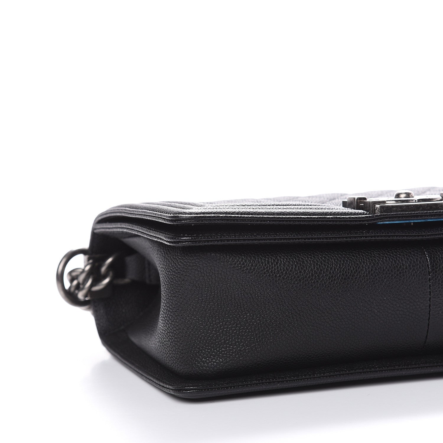 Chanel Caviar Quilted Medium Boy Flap Black 8 of 14