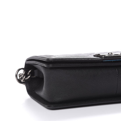Chanel Caviar Quilted Medium Boy Flap Black 8 of 14