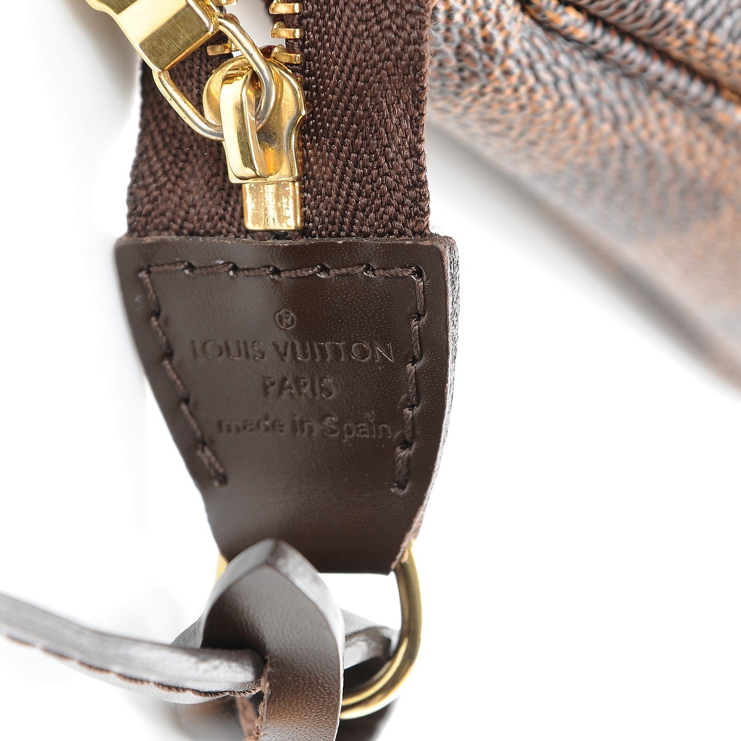 Louis Vuitton Damier Ebene Pochette Accessories NM 7 of 8