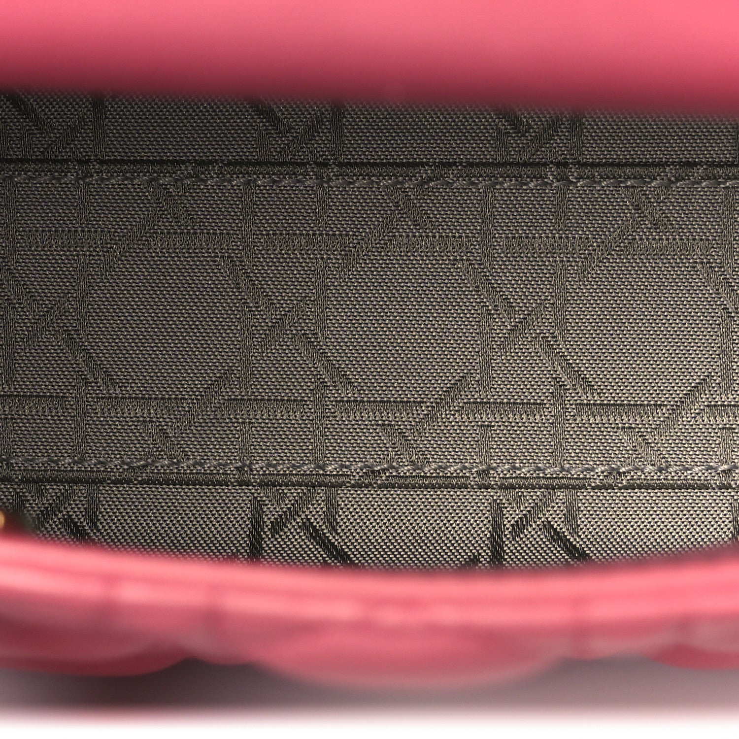 Christian Dior Lambskin Cannage Mini Lady Dior Pink 5 of 10