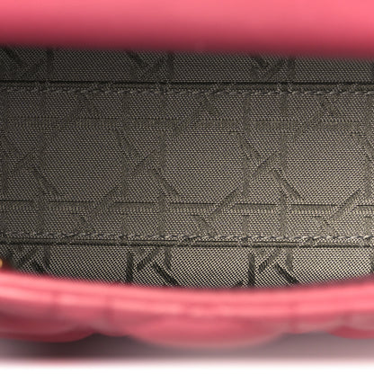 Christian Dior Lambskin Cannage Mini Lady Dior Pink 5 of 10