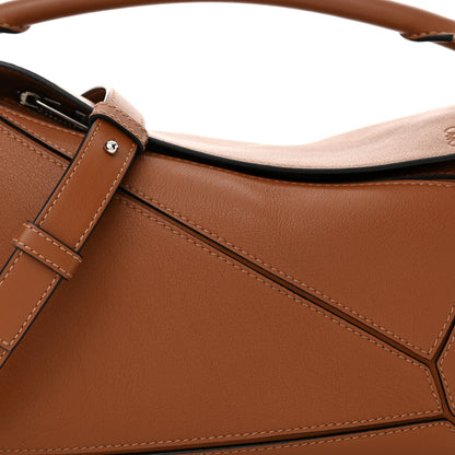 Loewe Calfskin Small Puzzle Bag Tan 8 of 10