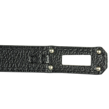 Hermes Chevre Mysore Kelly Longue Wallet Black 5 of 8