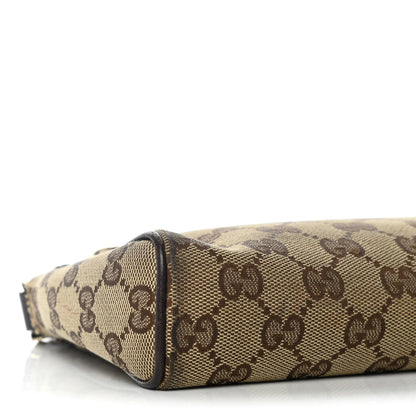 Gucci Monogram D Ring Cosmetic Case Brown 9 of 13