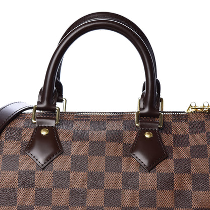 Louis Vuitton Damier Ebene Speedy Bandouliere 25 6 of 8