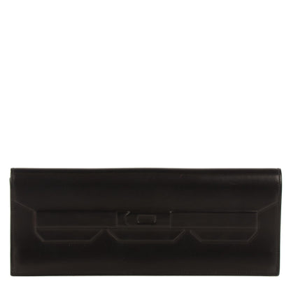 Hermes Evercalf Shadow Clutch 29 Black 1 of 7