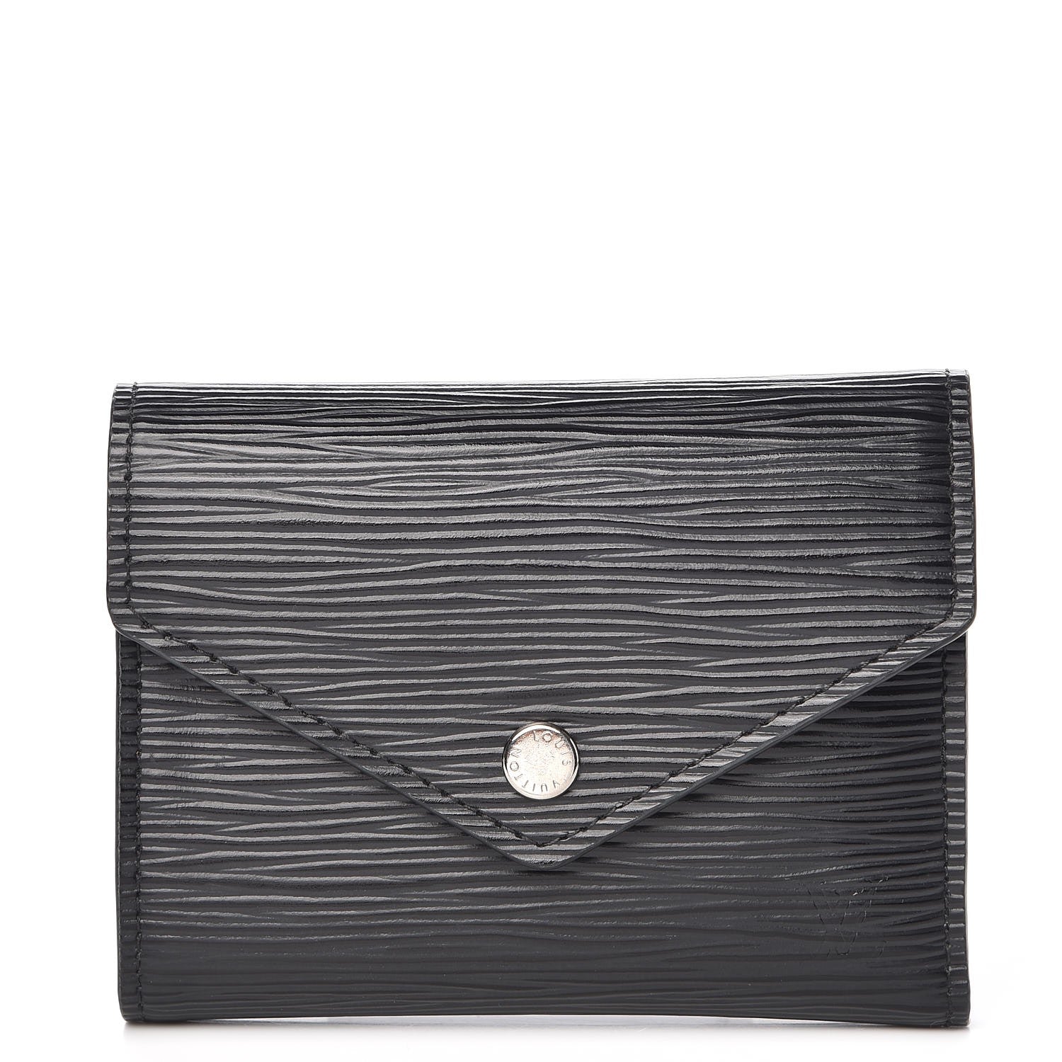 Louis Vuitton Epi Victorine Wallet Black 1 of 7