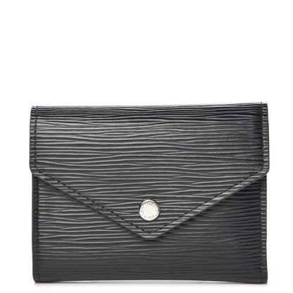 Louis Vuitton Epi Victorine Wallet Black 1 of 7