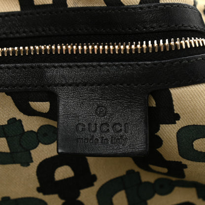 Gucci Guccissima Medium Pelham Shoulder Bag Black 6 of 14