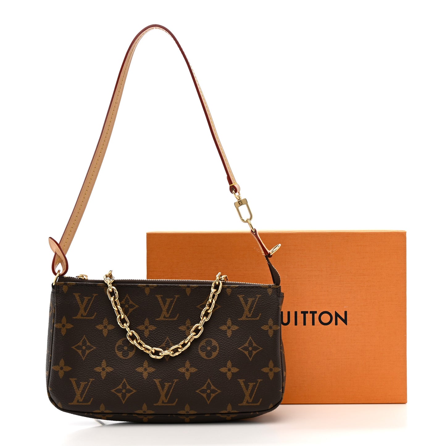 Monogram Chain Pochette Accessories