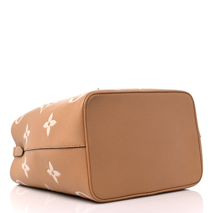Louis Vuitton Empreinte Monogram Giant Neonoe MM Arizona Beige 5 of 9