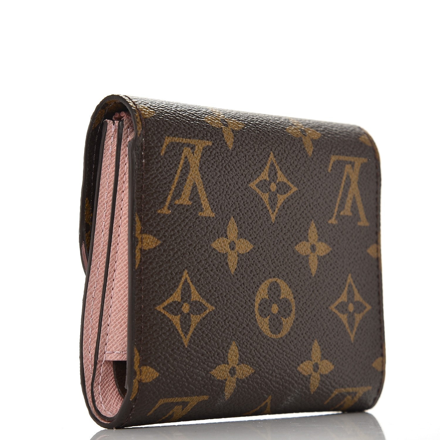 Louis Vuitton Monogram Ariane Compact Wallet Rose Ballerine 3 of 7