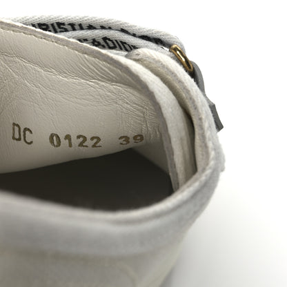 Christian Dior Canvas Walk'N'Dior Low Top Sneakers 39 White 10 of 12