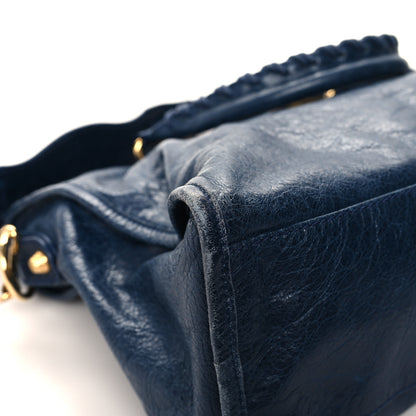 Balenciaga Agneau Giant 12 Gold Hardware City Bleu Mineral 12 of 14