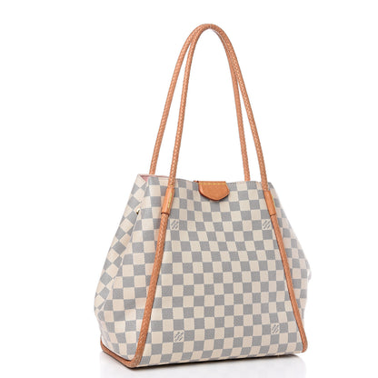 Louis Vuitton Damier Azur Propriano Rose Ballerine 2 of 12