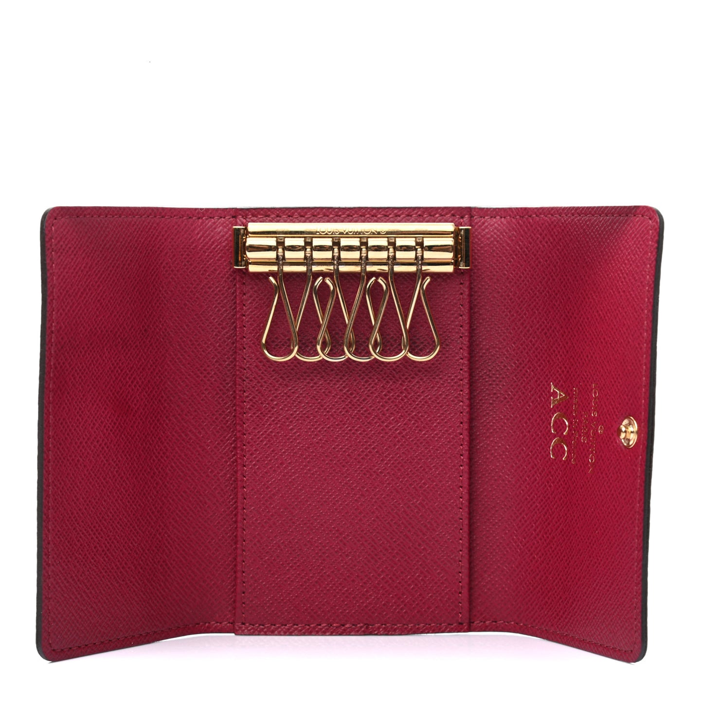 Monogram 6 Key Multicles Holder Fuchsia
