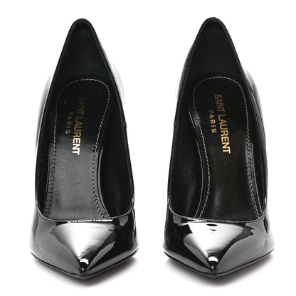 Saint Laurent Patent Calfskin Opyum 110 Pumps 35 Black 2 of 9