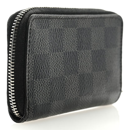 Louis Vuitton Damier Graphite Zippy Coin Purse Vertical 3 of 6