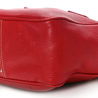 Prada Vitello Daino Rope Mini Tote Rosso 9 of 11