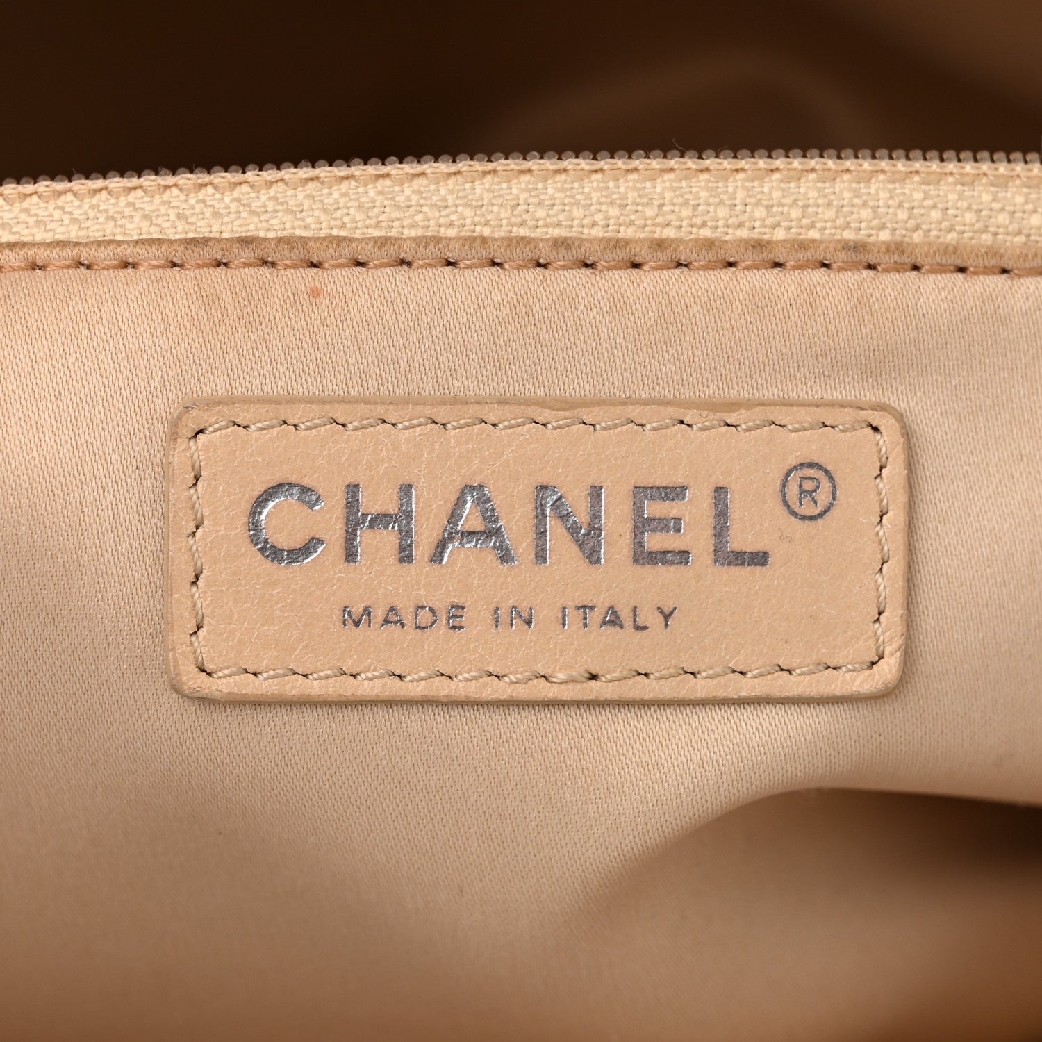 Chanel Caviar Quilted Grand Shopping Tote GST Beige Clair 7 of 13