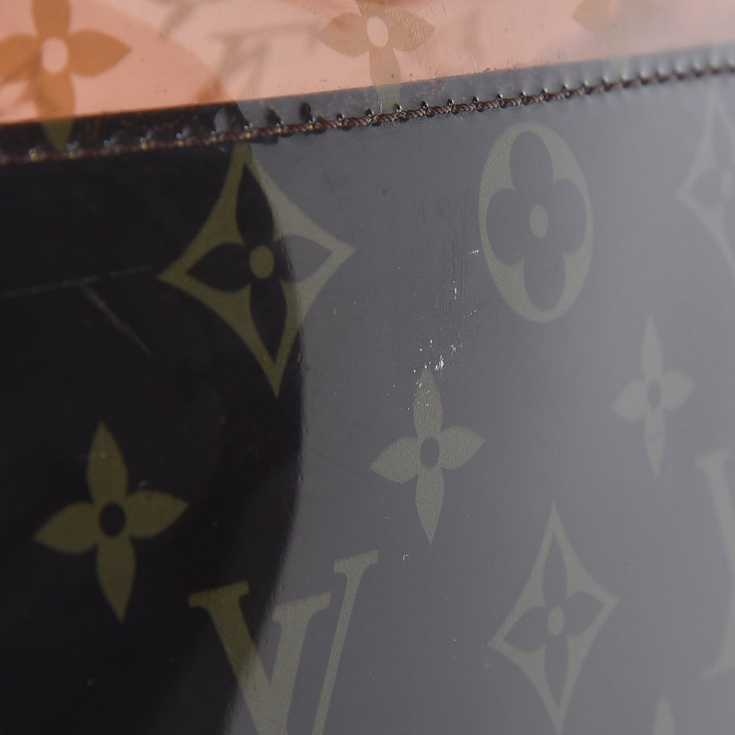 Vinyl Monogram Ambre Sac Cabas GM