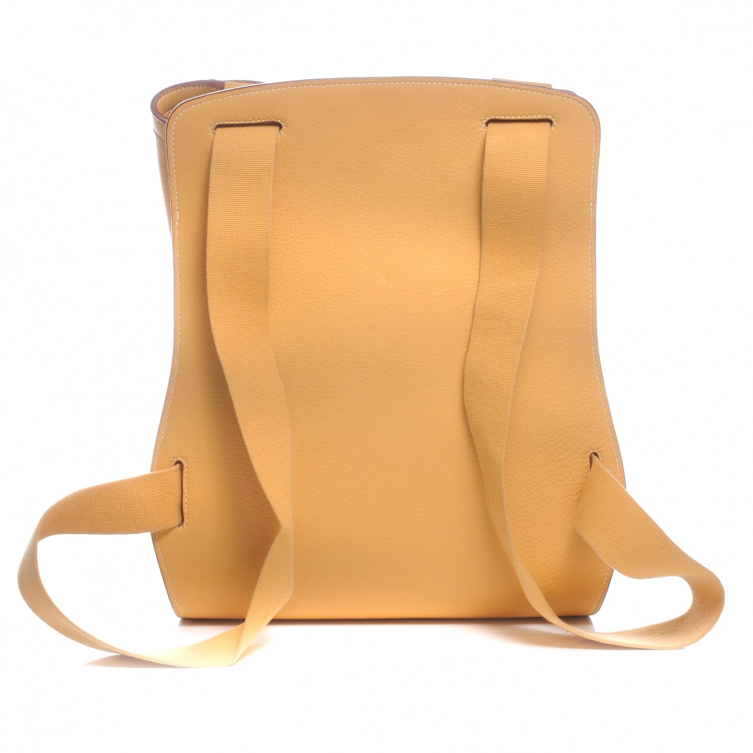 Hermes Taurillon Clemence Sherpa Backpack Sable 3 of 8