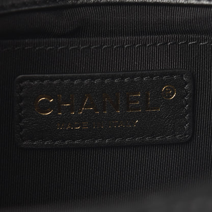 Chanel Calfskin Quilted Medium Bubbly Flap Black 5 of 8
