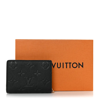 Louis Vuitton Empreinte Clea Wallet Black 9 of 9