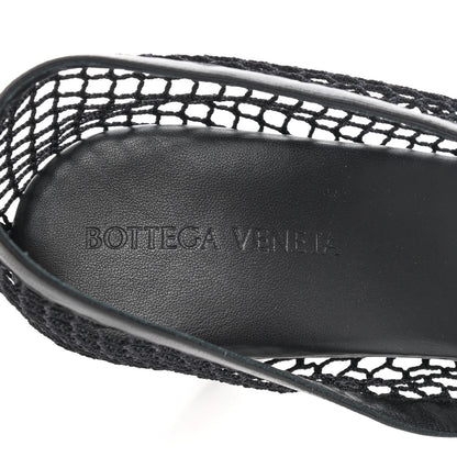 Bottega Veneta Mesh Nappa Chunky Chain Sandals 40.5 Black 7 of 7