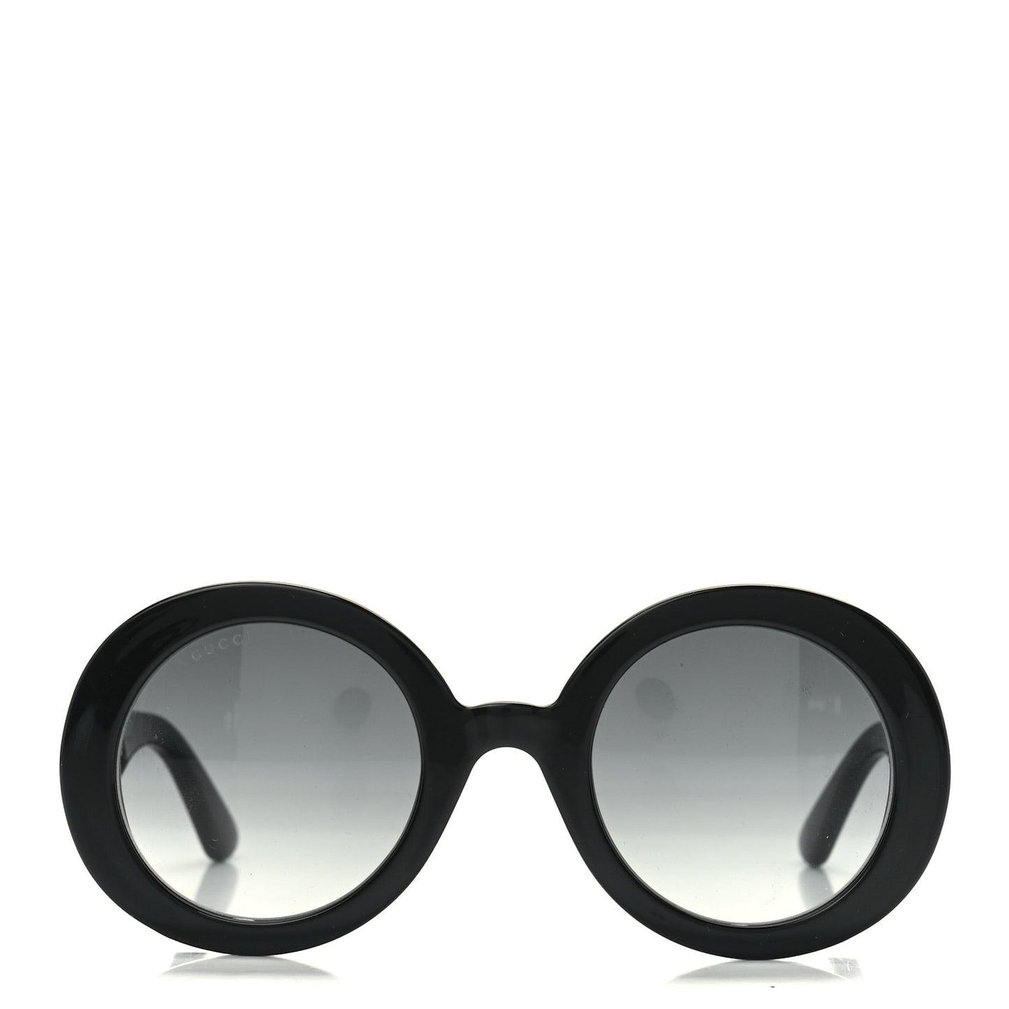 Acetate Round GG Sunglasses GG0319S Black