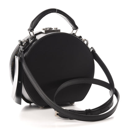 Saint Laurent Calfskin Small Mica Hat Box Black 3 of 10