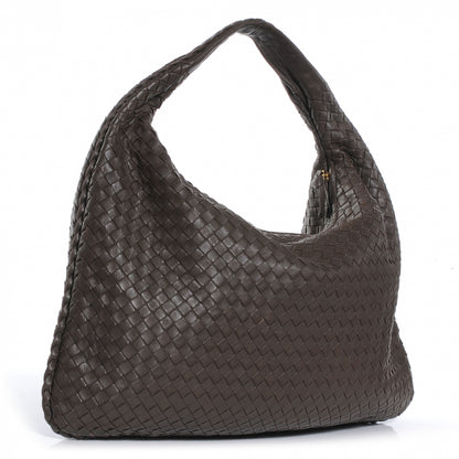 Bottega Veneta Nappa Intrecciato Large Veneta Hobo Ebano 3 of 8