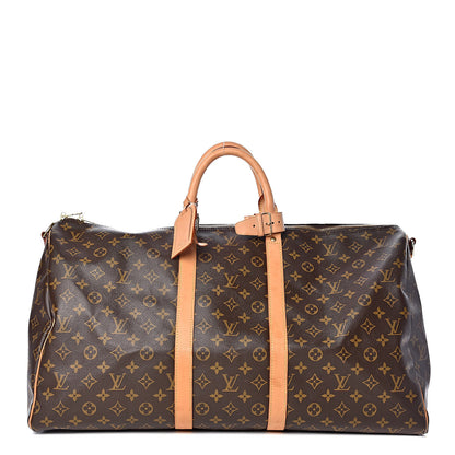 Louis Vuitton Monogram Keepall Bandouliere 55 1 of 15