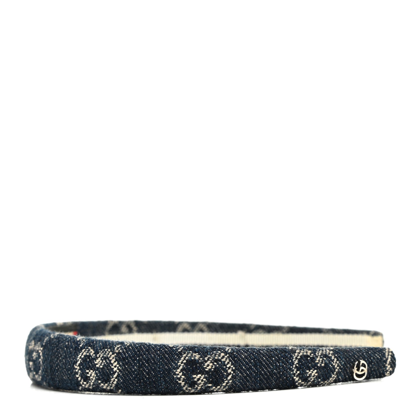 Denim Monogram Headband