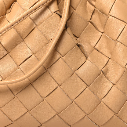 Bottega Veneta BOTTEGA VENETA Nappa Intrecciato The Mini Pouch Almond 8 of 11