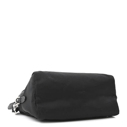 Prada Re-Nylon Vela Saffiano Wristlet Black 4 of 10