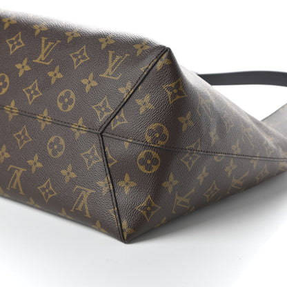 Louis Vuitton Monogram Flower Hobo Black 7 of 10