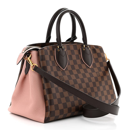 Louis Vuitton Cuir Taurillon Damier Ebene Normandy Magnolia 3 of 11