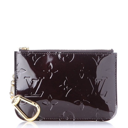 Louis Vuitton Vernis Key Pouch NM Amarante 1 of 7