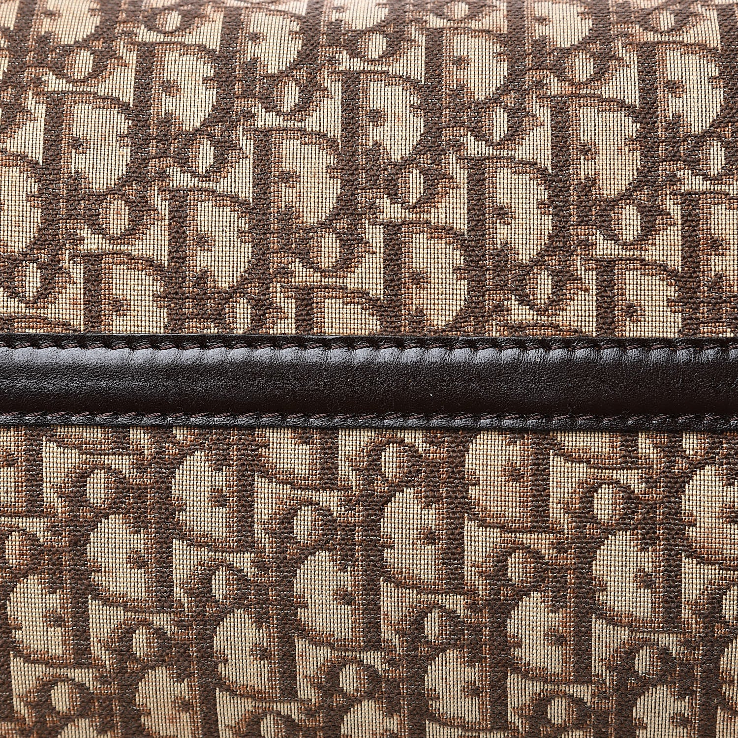 Christian Dior Monogram Duffle Brown 9 of 12