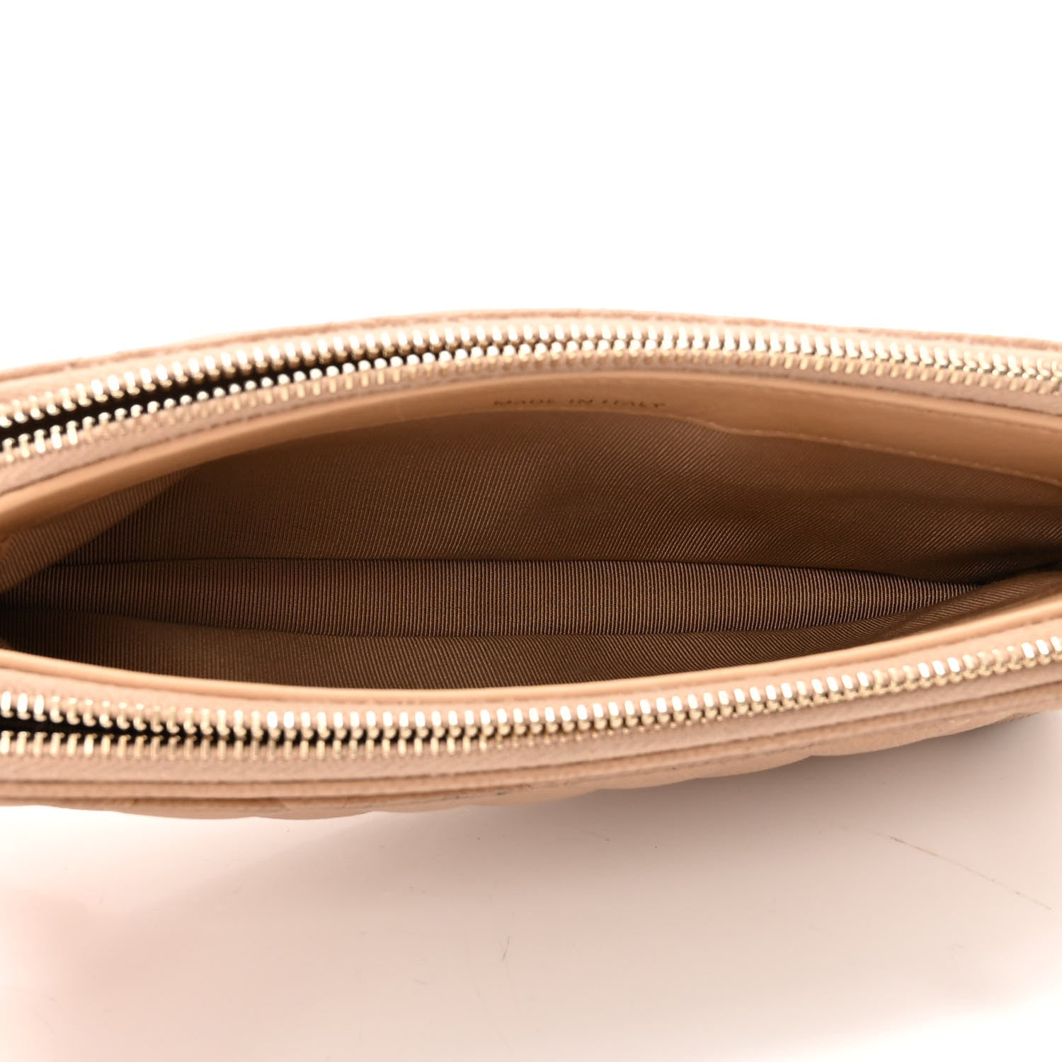 Chanel Caviar Quilted Small Clutch With Chain Beige 5 of 14