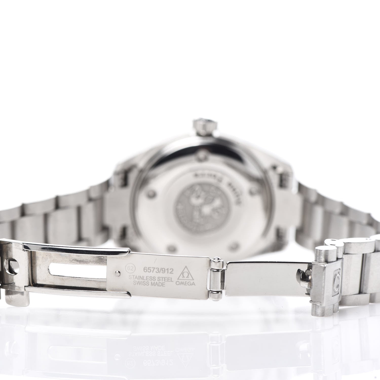 Omega Stainless Steel Mother of Pearl 29mm Seamaster Automatic Watch 2573.70.00 7 of 7