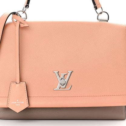 Louis Vuitton Soft Calfskin Lockme II Top Handle Venus Black Mastic 7 of 13