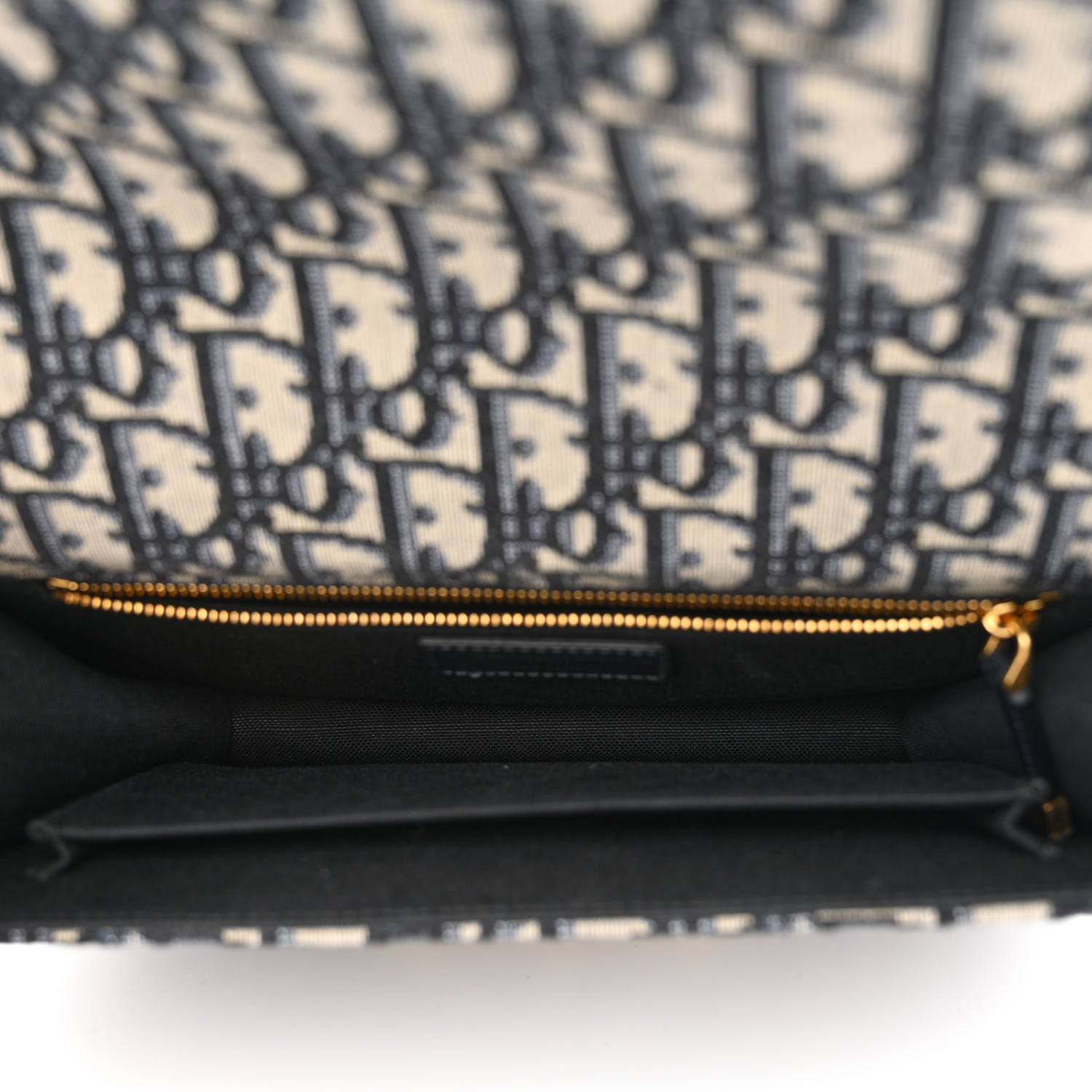 Christian Dior Oblique 30 Montaigne Flap Bag Blue 5 of 11