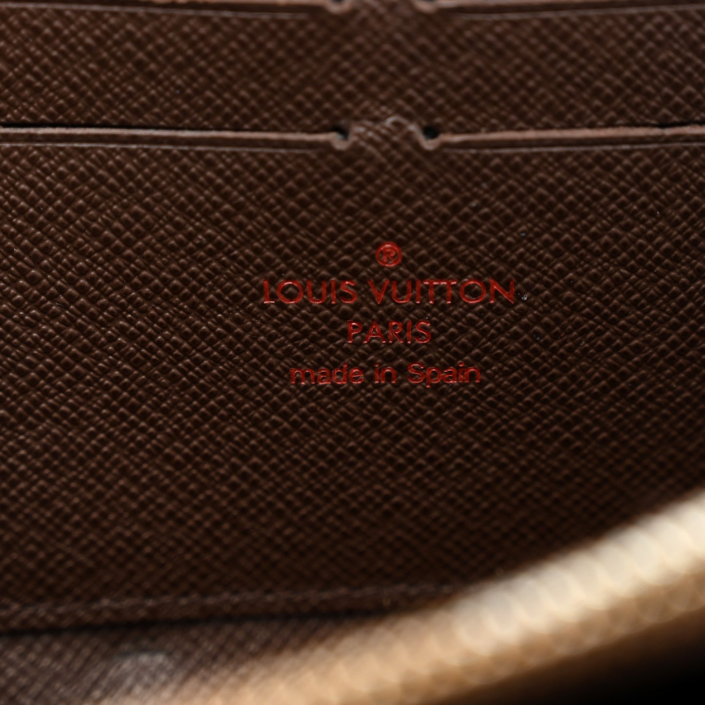 Damier Ebene Zippy Wallet