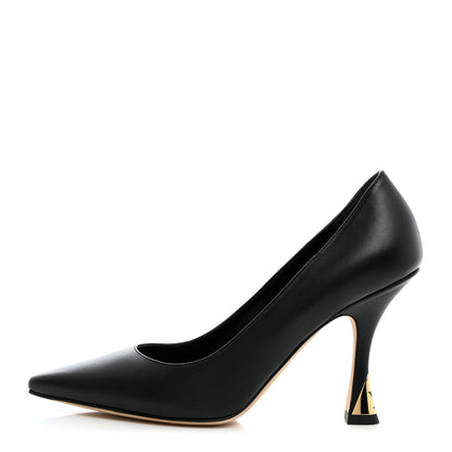 Louis Vuitton Lambskin Sparkle Pumps 36 Black 1 of 9