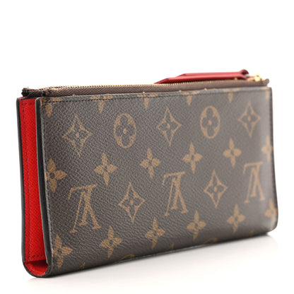 Louis Vuitton Monogram Adele Wallet Coquelicot 2 of 7